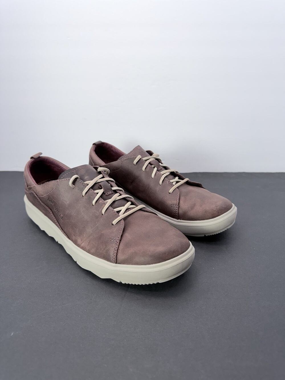 Merrell Around Town Antara Lace Women’s Shoes Size 10 Huckleberry Leather J01536
